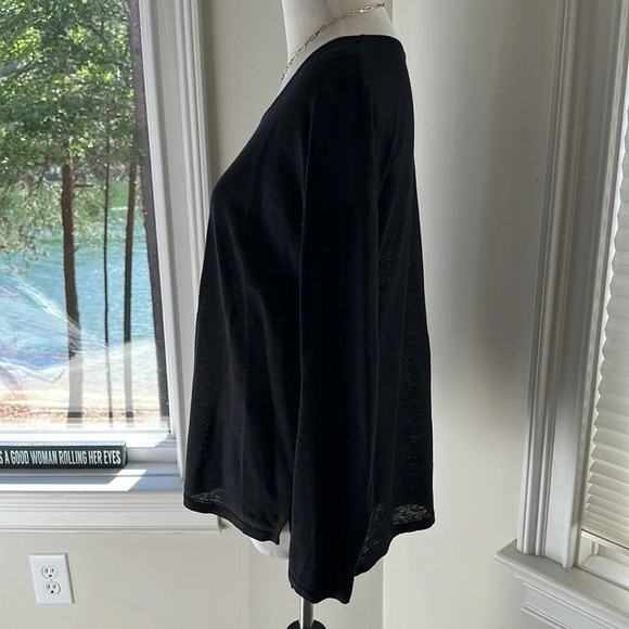 VINCE Drop Shoulder LS 100% Linen Too, Size Small, NWOT - Picture 4 of 9